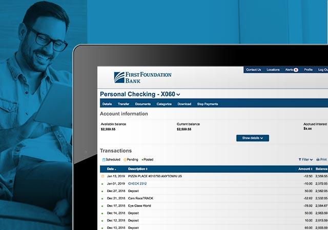 Personal Online & Mobile Banking Services | First ...
